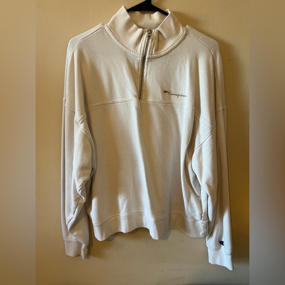 Champion 3/4 Zip Sweater